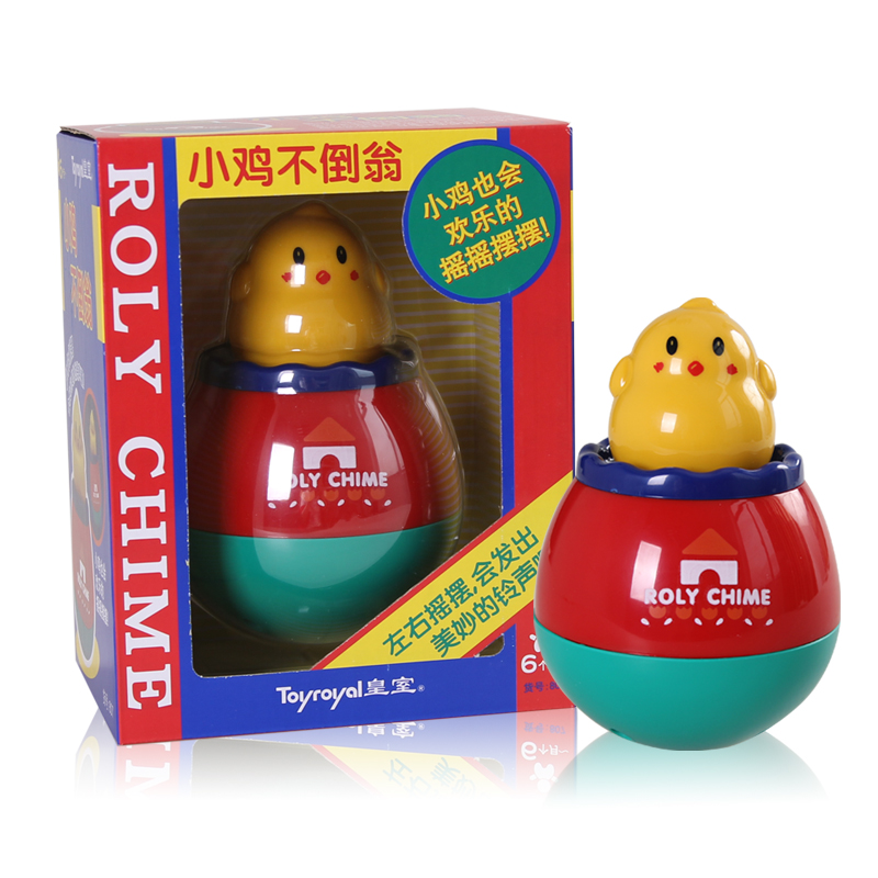 日本皇室玩具 小鸡不倒翁玩具 婴幼儿益智玩具 宝宝趣味玩具TR807