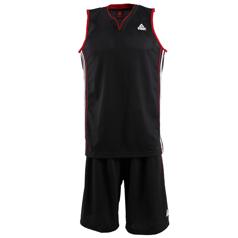 PEAK匹克正品大码篮球套服背心 透气排汗透气场训服整套 F712521