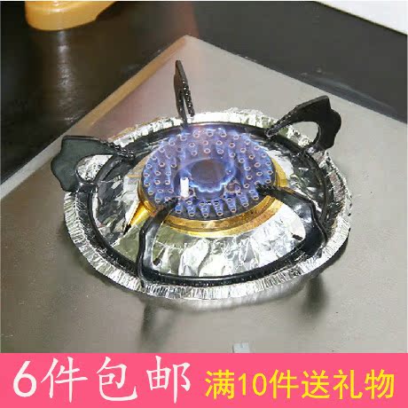 韩国 个性煤气炉灶垫铝箔垫 耐高温防油盘清洁垫厨房