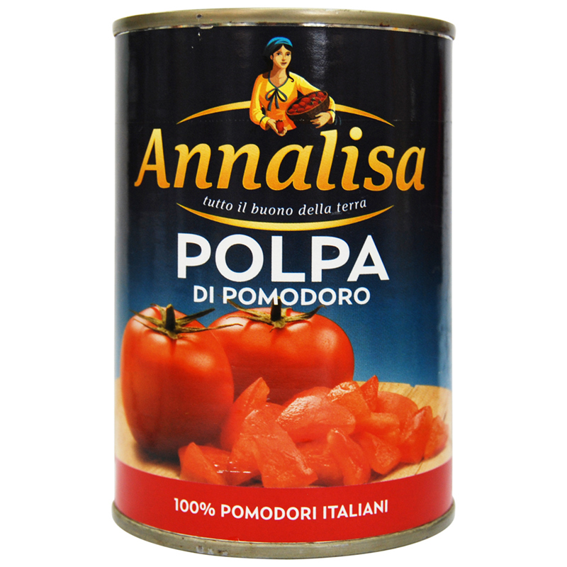 安娜丽莎碎番茄ANNALISA Chopped Tomato意大利原装进口西餐原料
