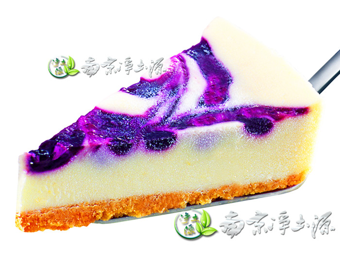 约翰丹尼冷冻慕斯蛋糕三角蓝莓芝士蛋糕南京市区内整箱送货直供