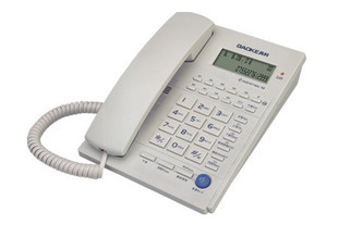 高科电话机HCD737TSDL28A型高科668A来电显示电话机 免电池