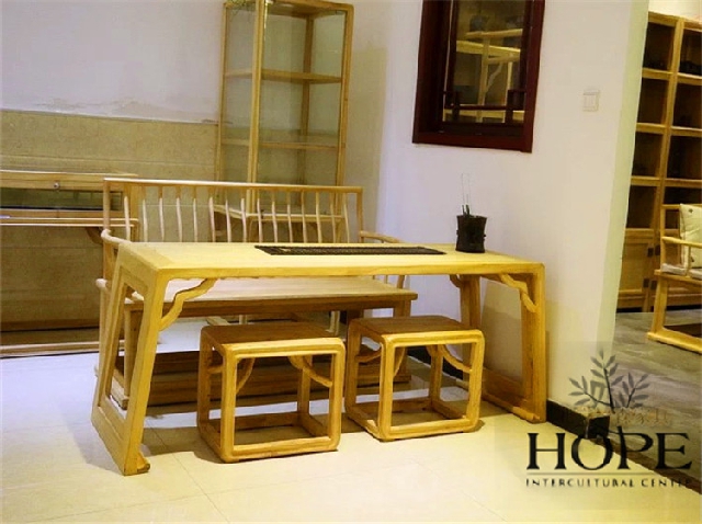 北京 老榆木茶桌木凳 新中式仿古餐桌矮凳 换鞋凳方凳特价直销
