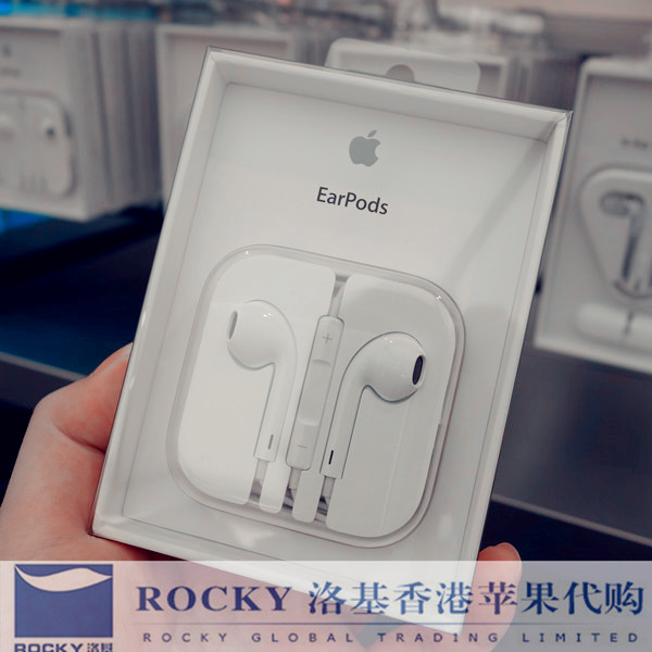港版苹果耳机Earpods iPhone6s7plusSE入耳线控耳麦ipadmacbook