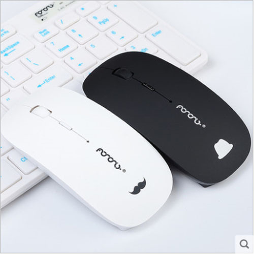 超薄无声静音无线鼠标 苹果笔记本台式电脑游戏办公通用省电鼠标