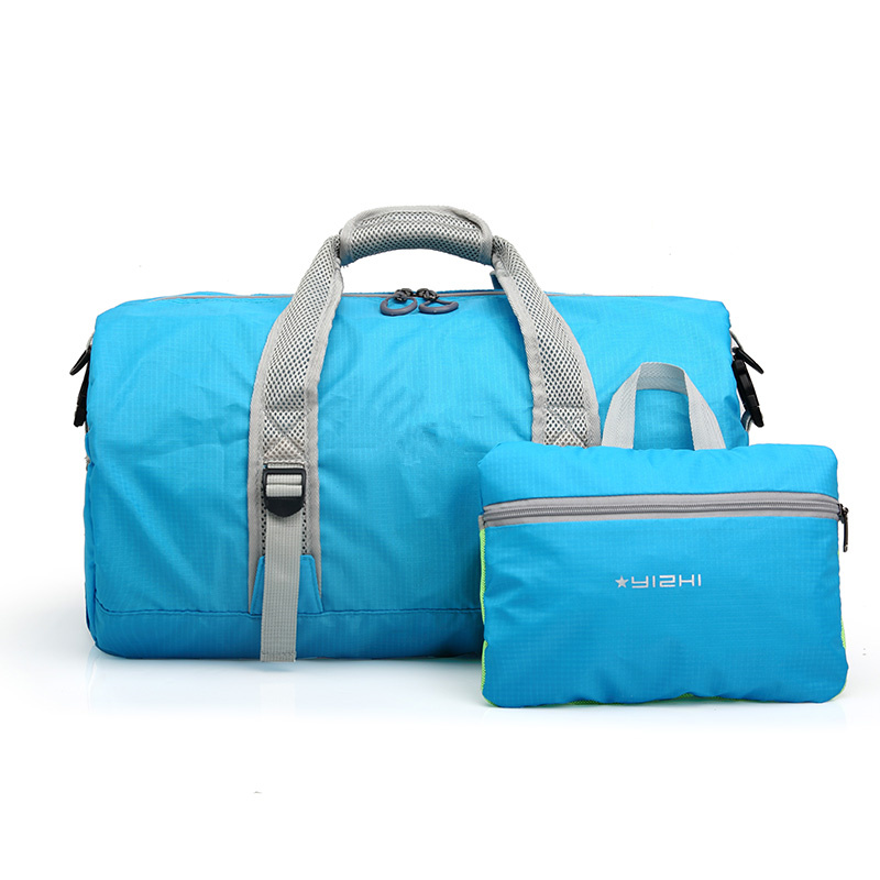 运动包旅行包女短途手提旅游包大容量行李袋男健身包训练包圆筒包