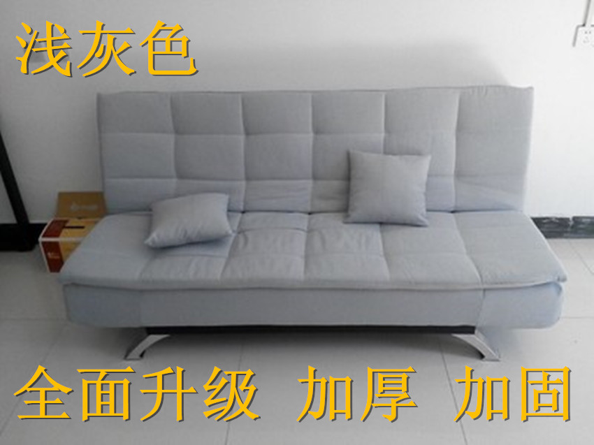 新款1.5 1.8 1.9米双人三人布艺沙发多功能折叠沙发床可拆洗包邮