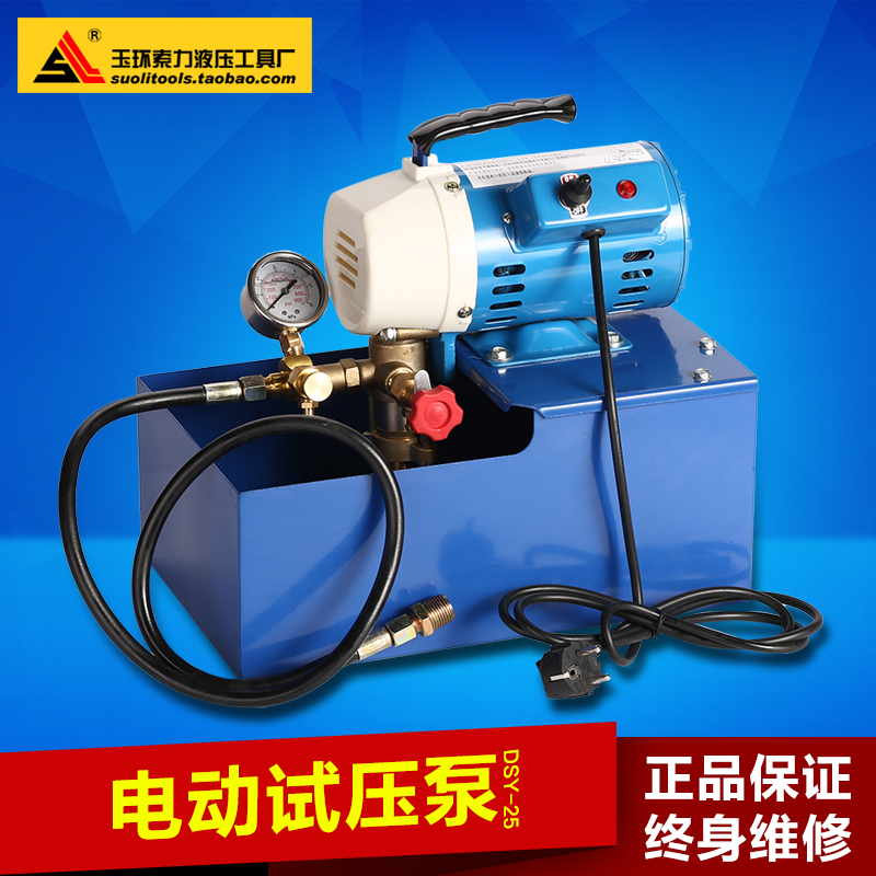 DSY-25 60手提式电动试压泵 PPR水管道试压机 双缸打压泵打压机A