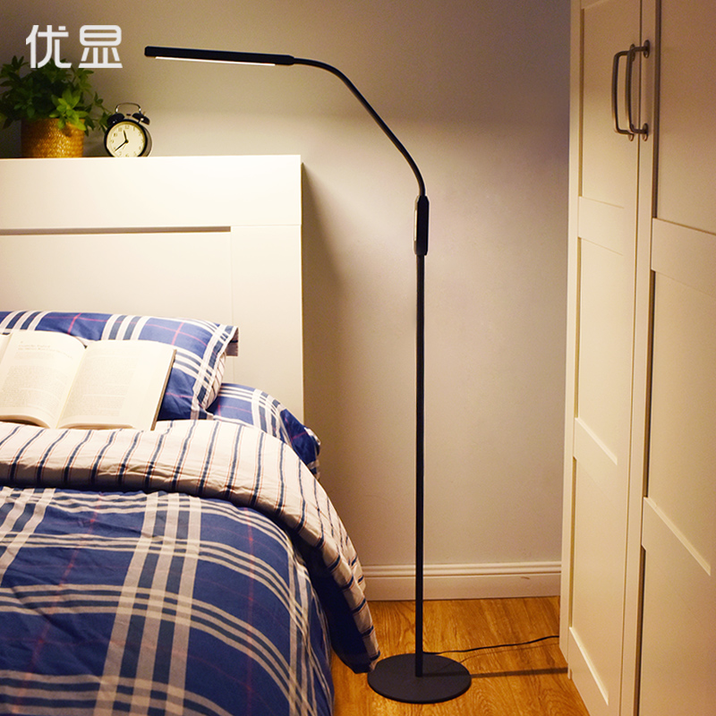 出口日本LED护眼落地灯 宜家风书桌阅读学习钢琴灯北欧卧室床头灯