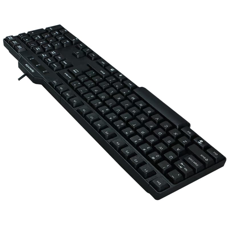 黑貂有线键盘办公lol网吧游戏USB台式笔记本电脑联想有线键盘包邮