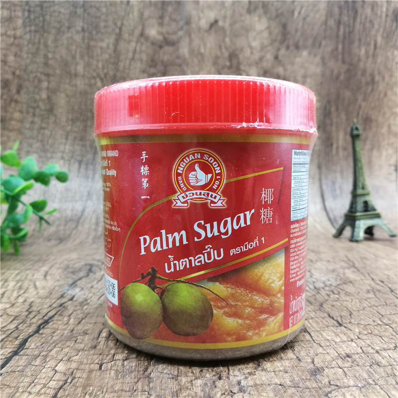 4罐包邮 手标椰糖 泰国进口棕榈糖 棕榈树糖 棕榈汁 椰糖浆 500g