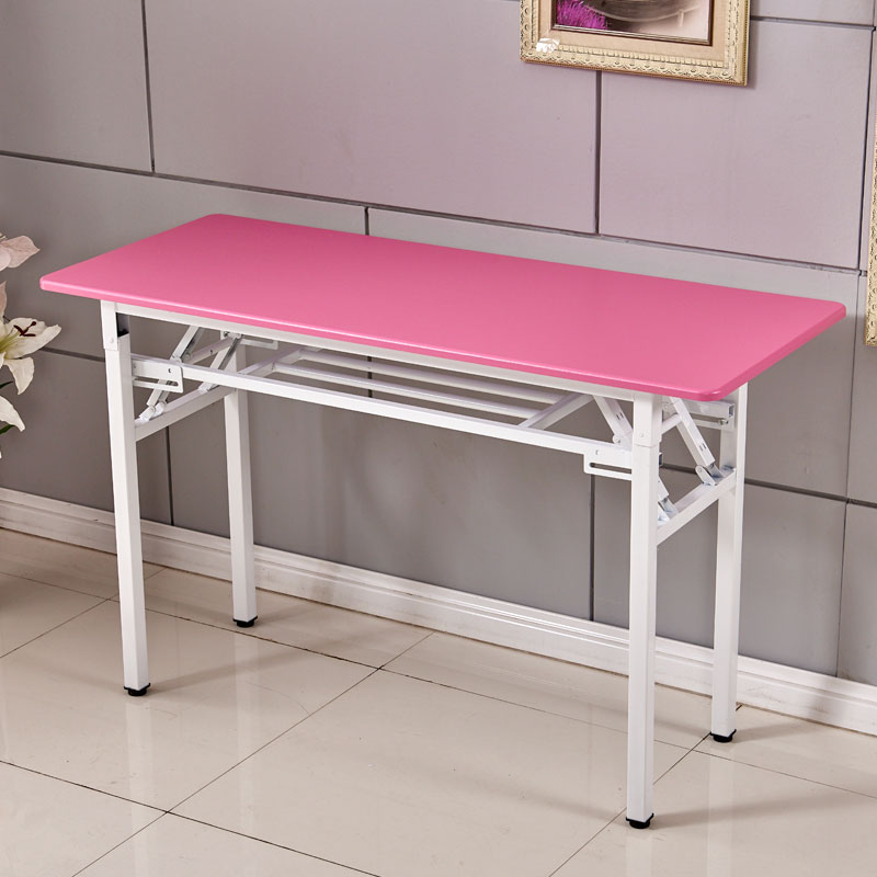 折叠餐桌长方形桌子饭桌家用活动户外培训便携简易长条桌子椅组合