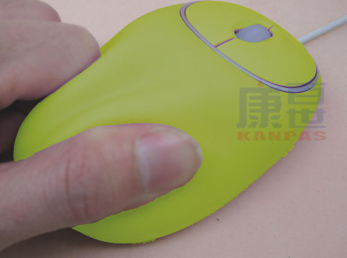软体鼠标,自适应手型,可任意揉捏,手感超好,减压好工具（黄色）