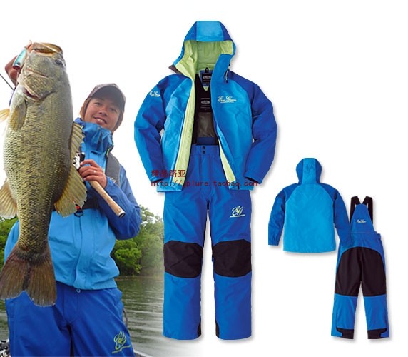 EVERGREEN EGRW-301 钓鱼冲锋衣 雨衣 套装全防水 比赛必备