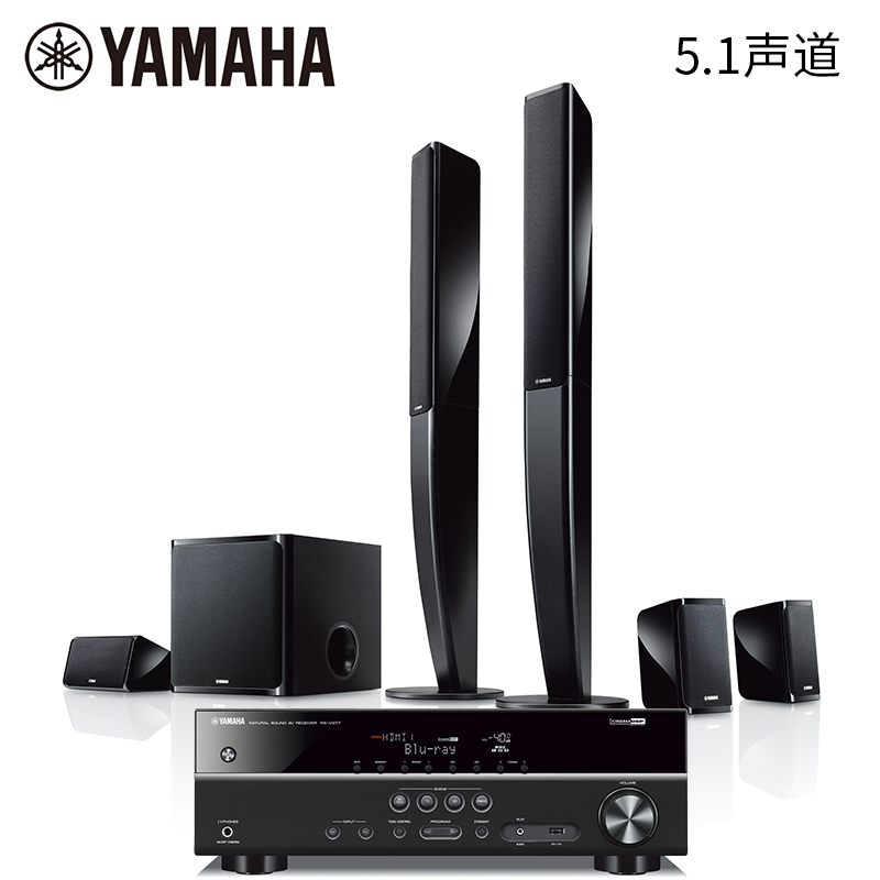 Yamaha/雅马哈 NS-PA40/RX-V377套装家庭影院5.1音响音箱