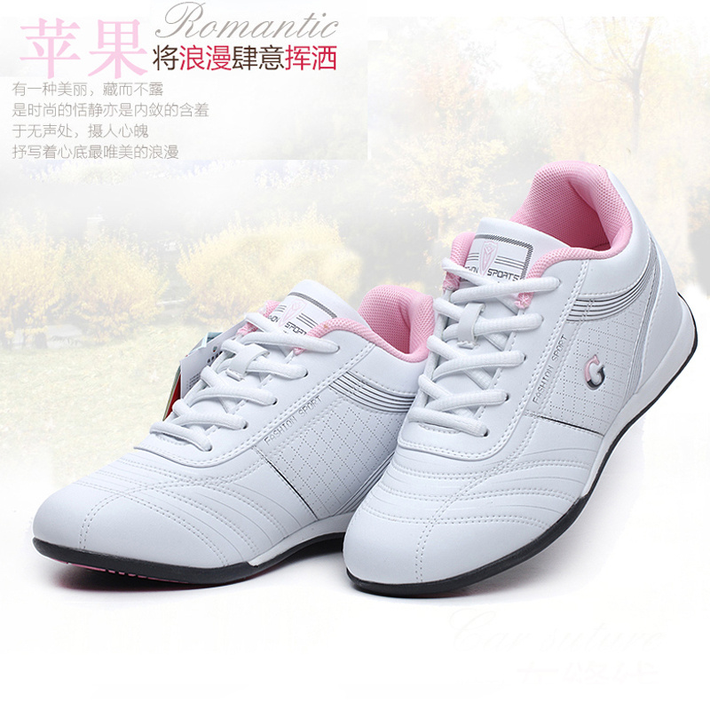 APPLE苹果（男鞋）韩版透气车缝线美国女子鞋子系带新款板鞋5596