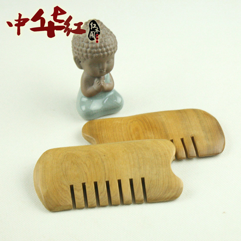 越南香木大齿梳子按摩器刮痧按摩头部穴位防衰保健实木梳子放静电