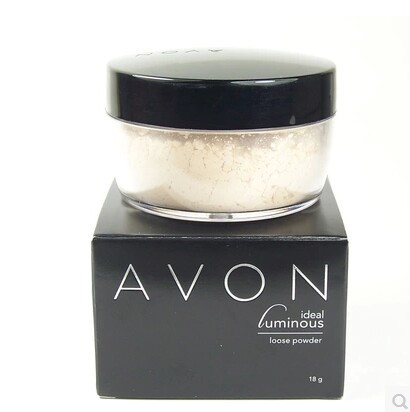 包邮正品Avon/雅芳 新均衡光焕蜜粉18克 自然色