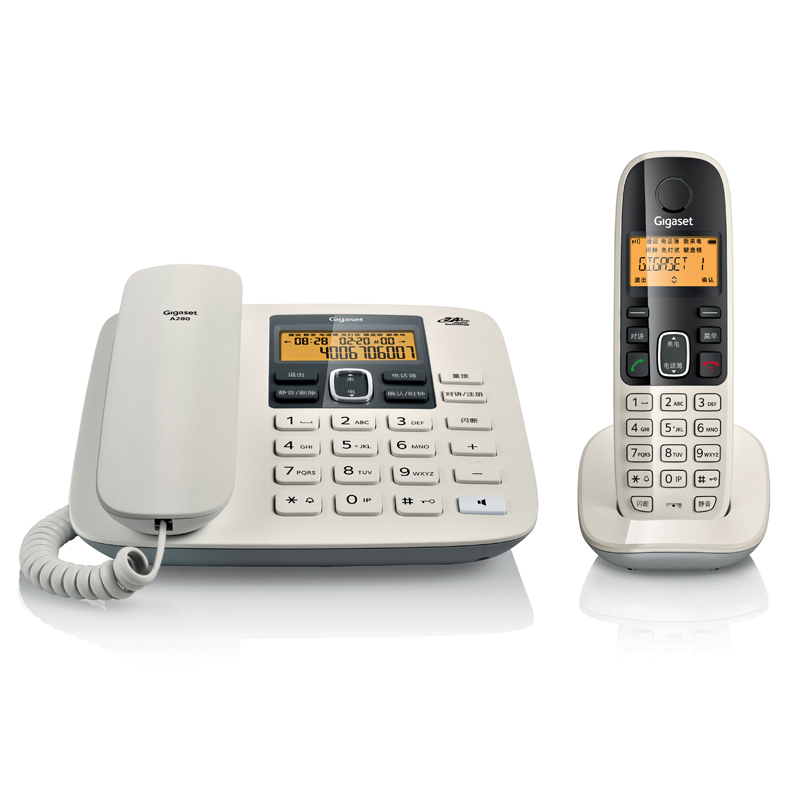 西门子 电话机 A280 数字 无绳电话 子母机 座机电话 正品 原装
