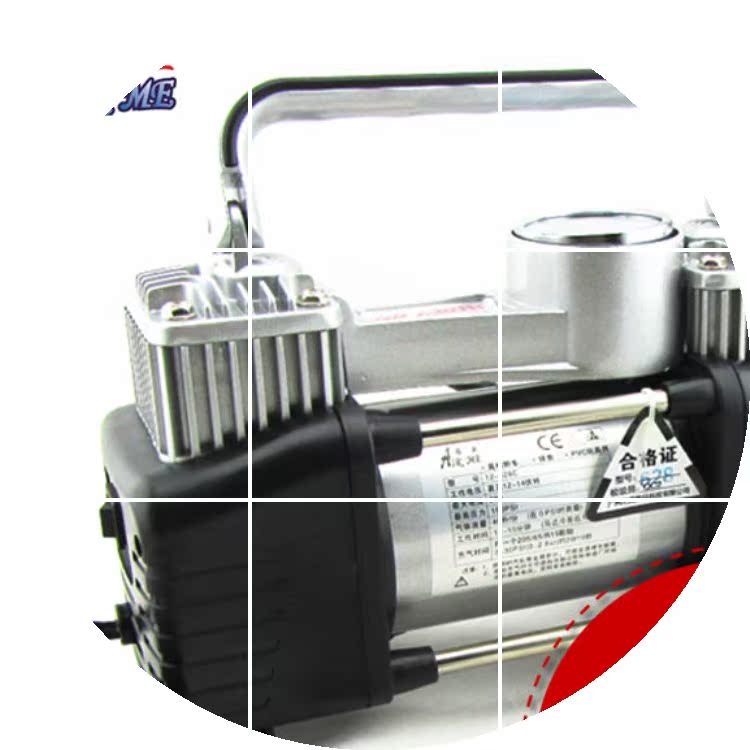 赛王正品 双缸车载充气泵 便携式轮胎汽车打气泵 12v车用打气机