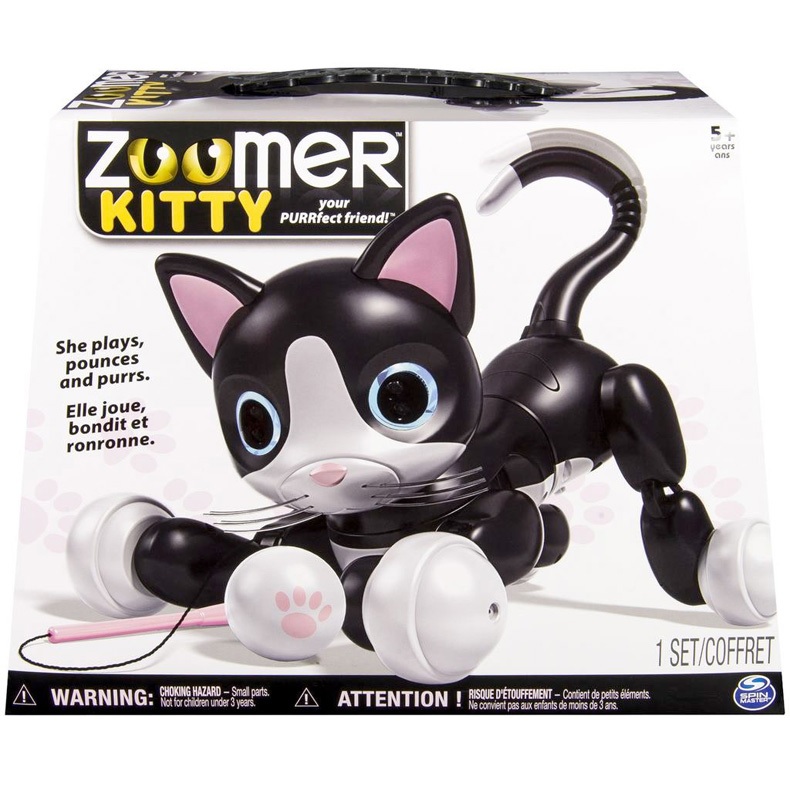 原装现货zoomer kitty触摸智能机器猫电子宠物猫玩具猫顺丰包邮