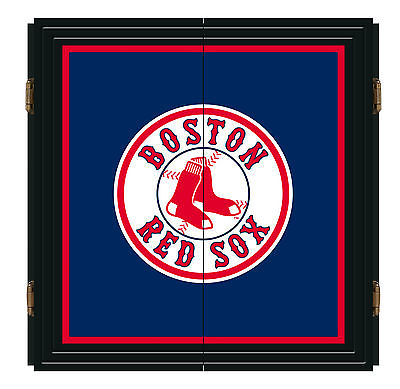 美国代购 飞镖盘套装靶子MLB 波士顿红袜队 蓝色 套装 Boston