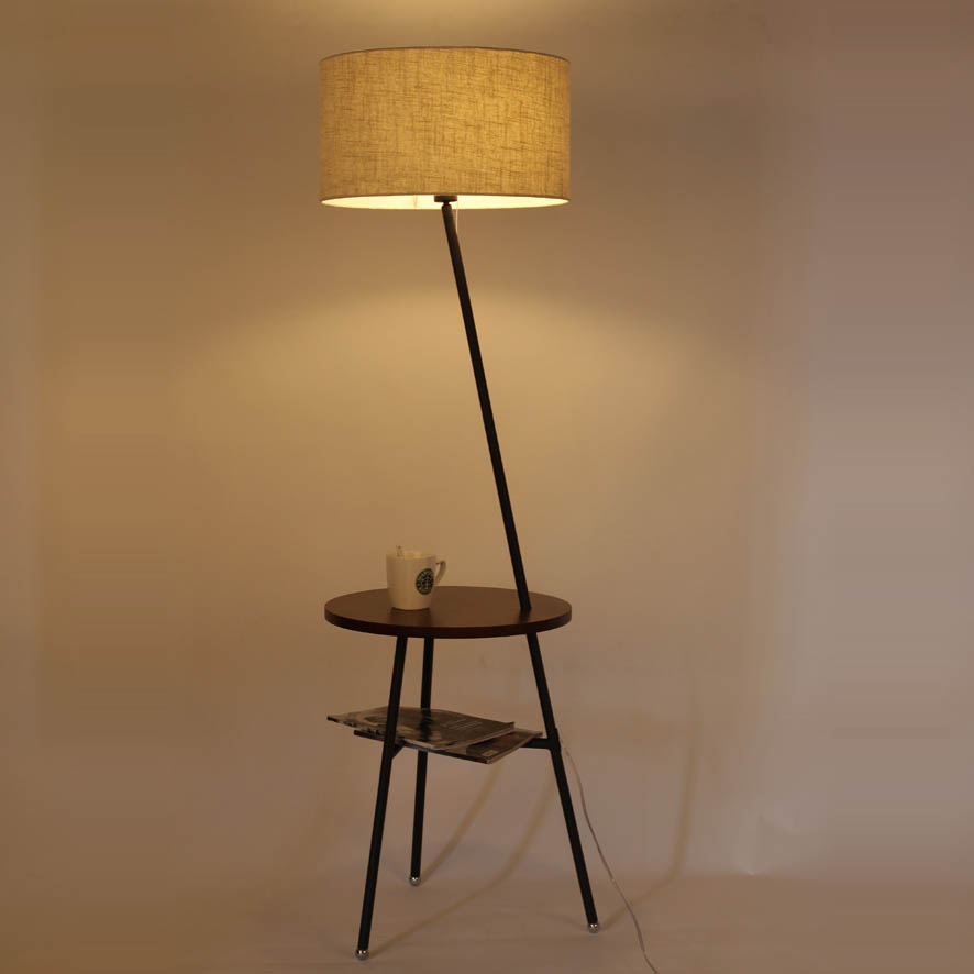 落地灯客厅简约现代沙发茶几灯创意美式北欧宜家遥控卧室立式台灯