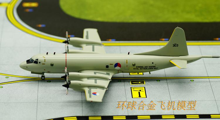 IFP30614A 1:200 合金 飞机模型 荷兰空军 P-3C 303  反潜机