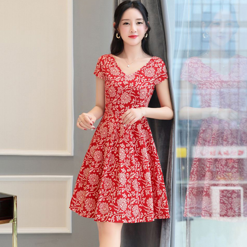 CCDD浪漫一身海贝女2017夏季新款专柜正品纯色中长裙连衣裙