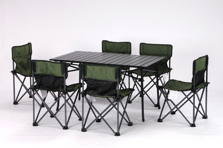 厂家直销户外折叠桌椅便携式简易折叠野餐桌椅套装旅行折叠桌凳