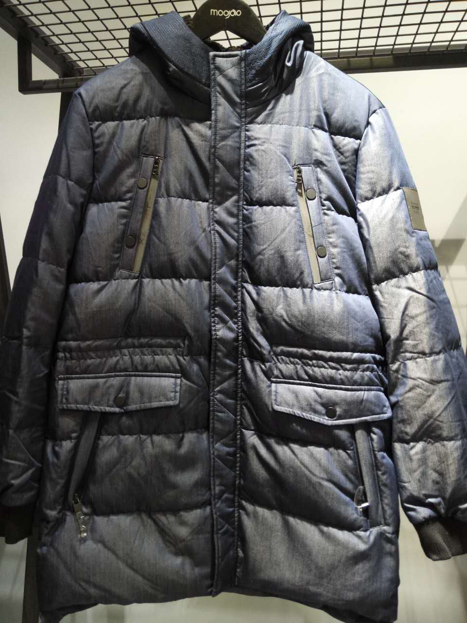 MOGAO摩高男装 冬季商场同款时尚潮流长款羽绒服 641261013