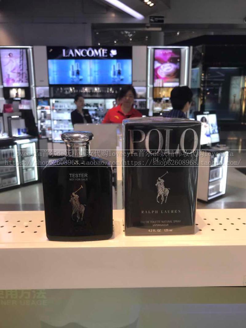韩国代购 Ralph Lauren拉尔夫劳伦 POLO BLACK 黑马球男士香水