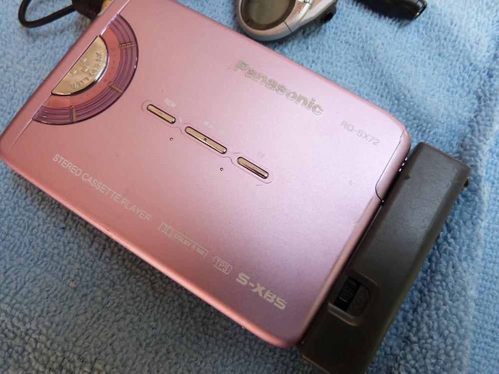 松下RQ-SX72 粉色超可爱的磁带机