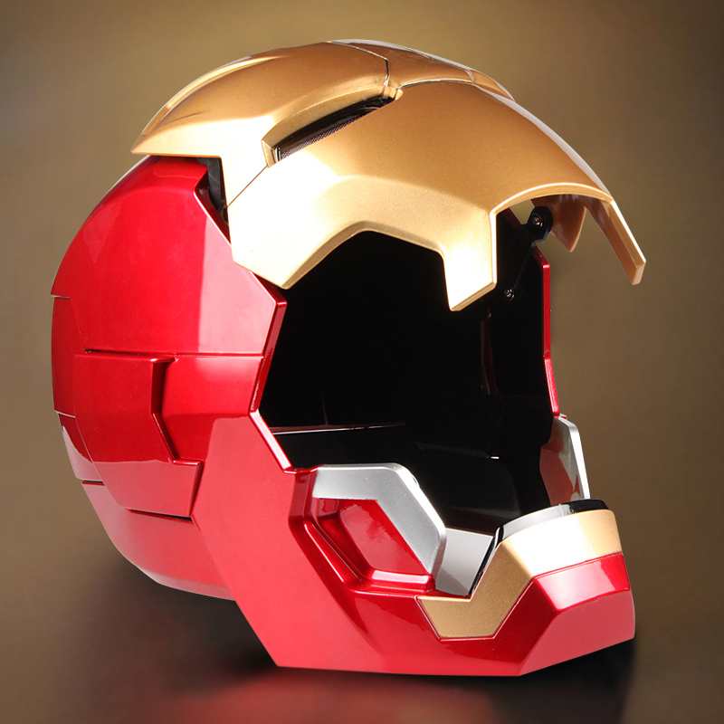 ROAN MK7/3/cattoys MK42钢铁侠头盔1:1感应电动带音发光新年礼物