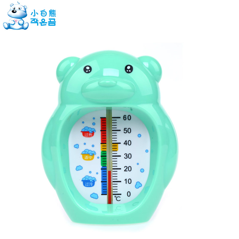 小白熊 小熊水温计 婴儿测温计 宝宝洗澡温度计 儿童洗浴测水温