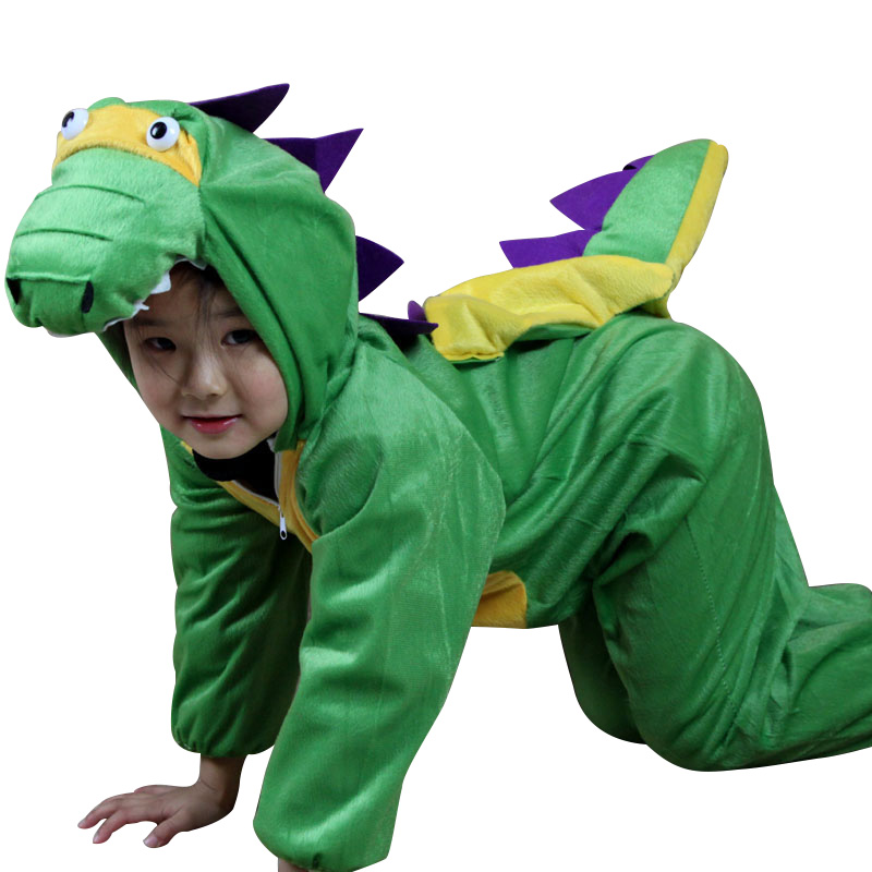 盛泉 儿童表演服装 演出卡通 动物服装 动物衣服 大恐龙服装