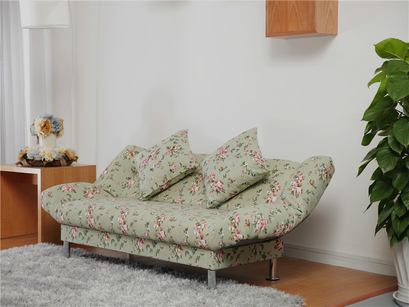 现代简约整装沙发床可折叠两用懒人布艺沙发单人床1.81.5米免拆洗