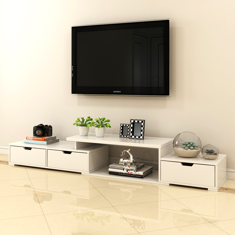 欧意朗电视柜现代简约地柜小户型电视机柜客厅多功能伸缩储物柜子
