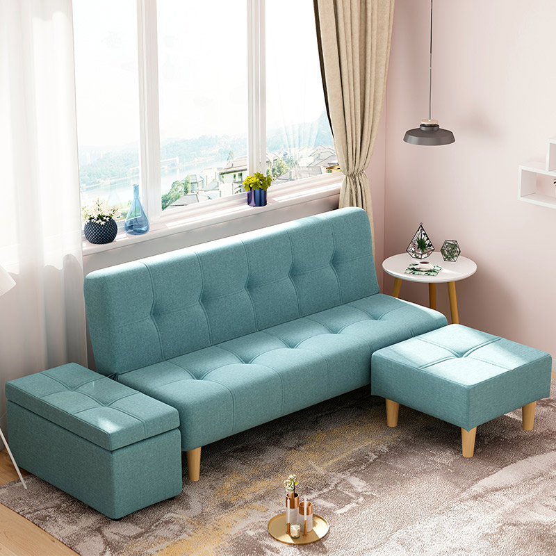 多功能可折叠沙发床 客厅简约现代小户型单人双人折叠沙发卧室