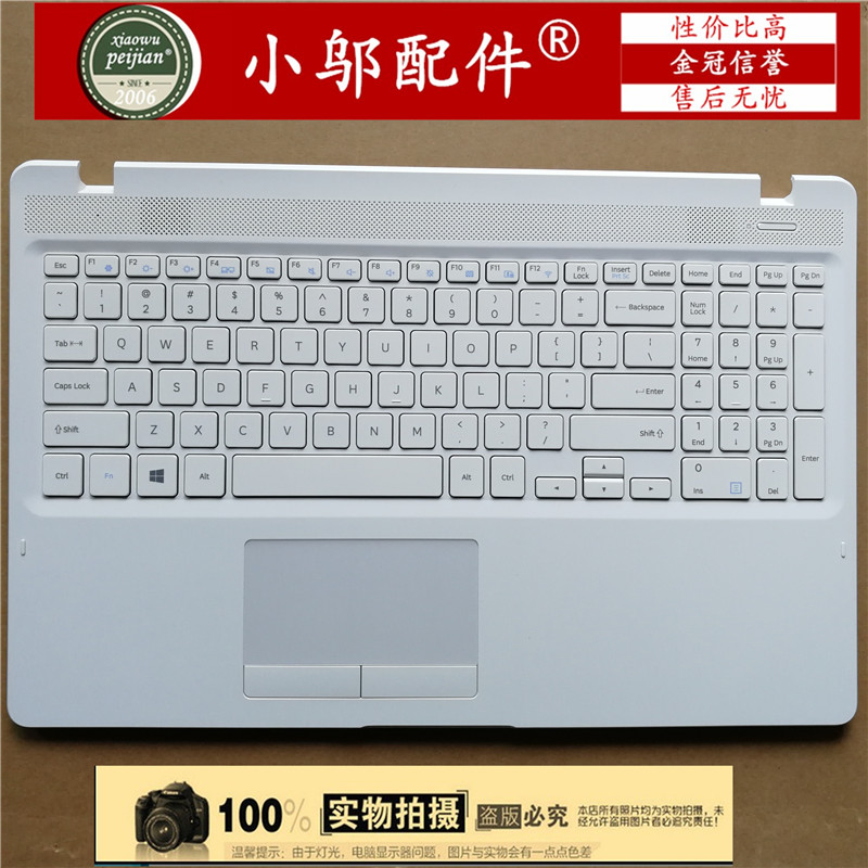 全新 三星NP 500R5H-X01CN 500R5K 500r5L C壳键盘  黑白色