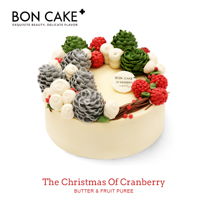 BON CAKE【小红莓的新年】生日蛋糕北京上海天津沈阳哈尔滨配送