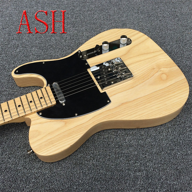 ASH白蜡TELE电吉他TL初学者电子吉他22品固定琴桥韩产拾音器吉它