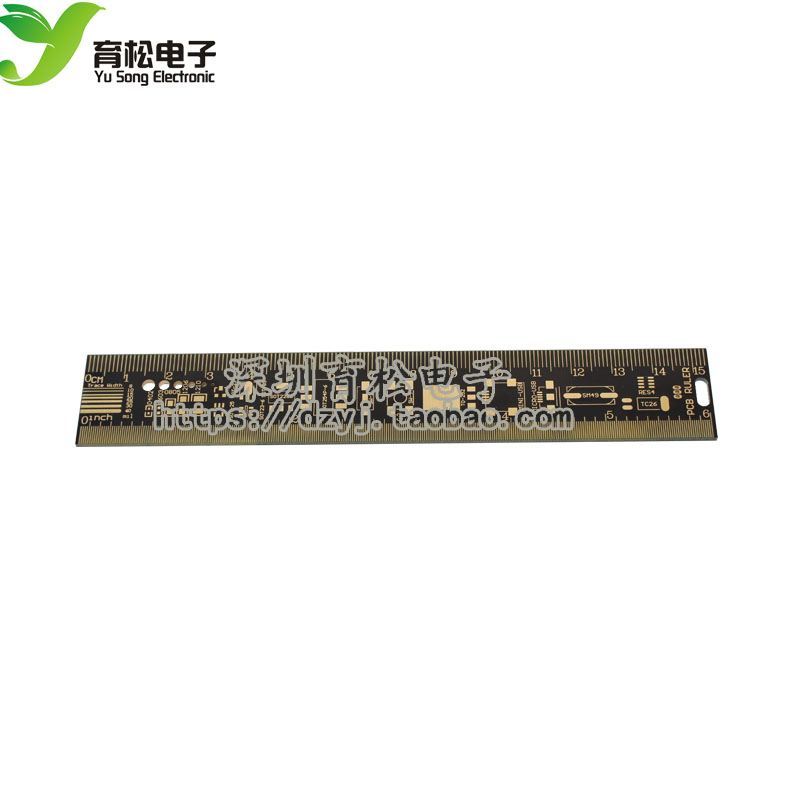 PCB Ruler PCB工程用尺子 PCB封装单位 封装 沉金 PCB Packaging