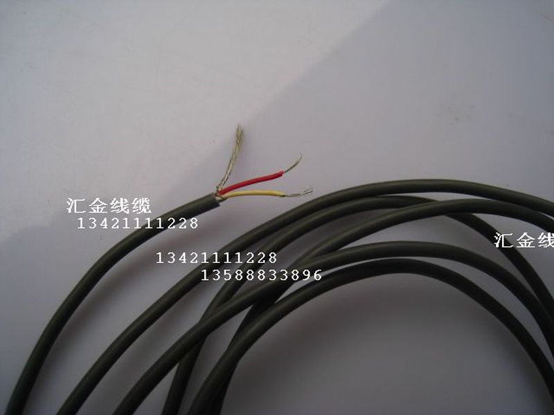 纯铜芯2芯3芯4芯安装信号线2-5芯屏蔽线超细音频信号线电子讯号线