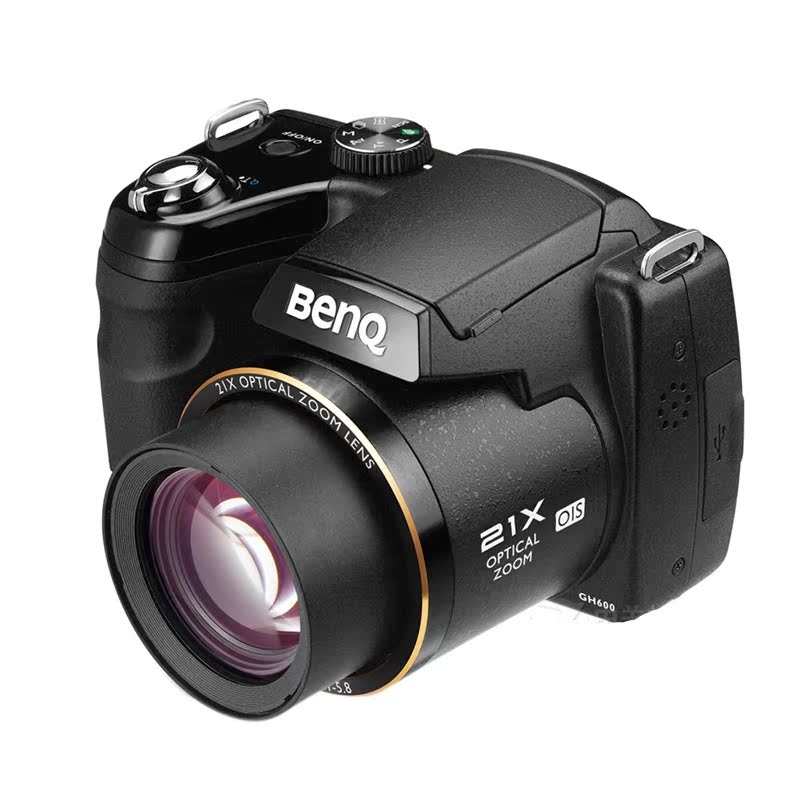 Benq/明基 GH600二手长焦数码相机1600万21倍微距广角高清录像