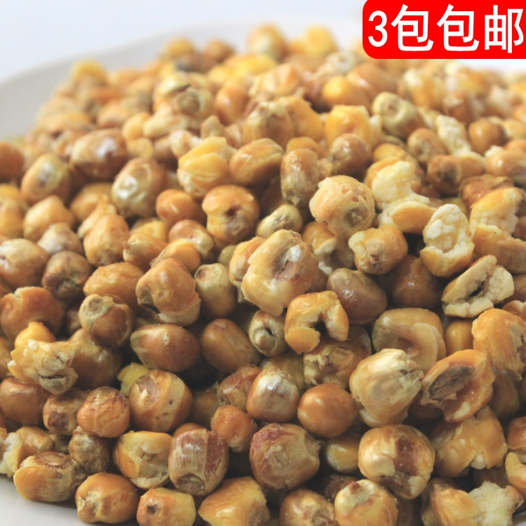 湖南安化 农家自制 炒玉米粒 香酥脆可口 零食 玉米豆 即食