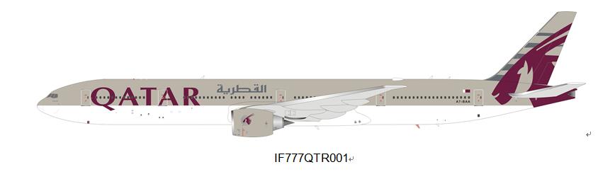 Inflight 1:200 飞机模型 合金 卡塔尔航空 B777-300ER A7-BAA