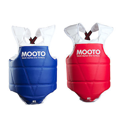 代购 骑士护具盔甲 Mooto 蓝色红色跆拳道 防摔背心 机车装备男士