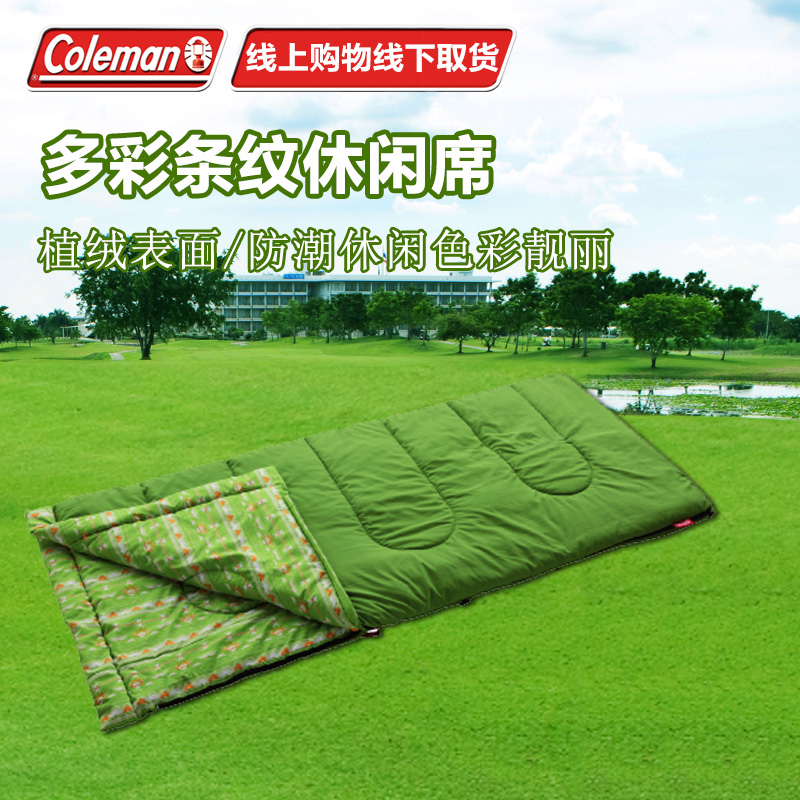 Coleman睡袋户外冬季成人旅行加厚露营机洗四季户外室内保暖睡袋
