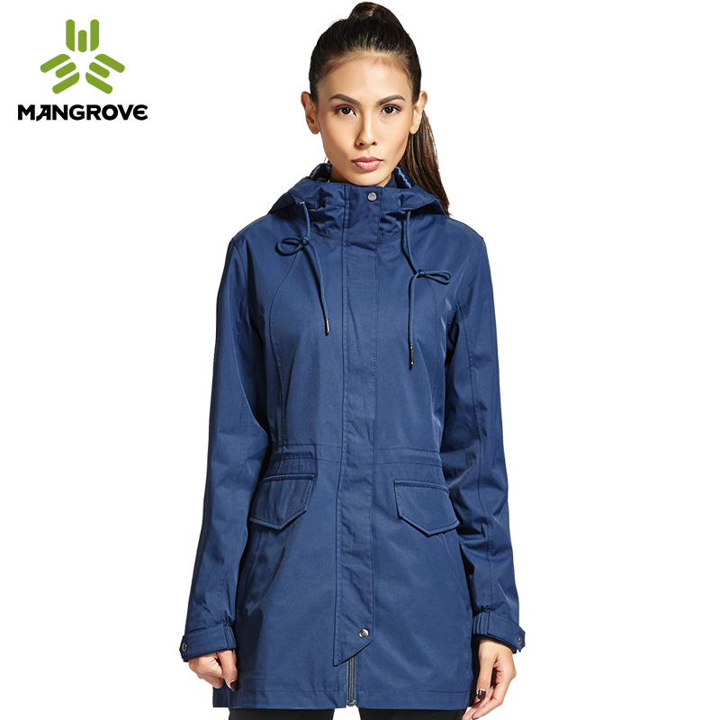 Mangrove户外冲锋衣女三合一两件套 防风防水透气保暖外套秋冬